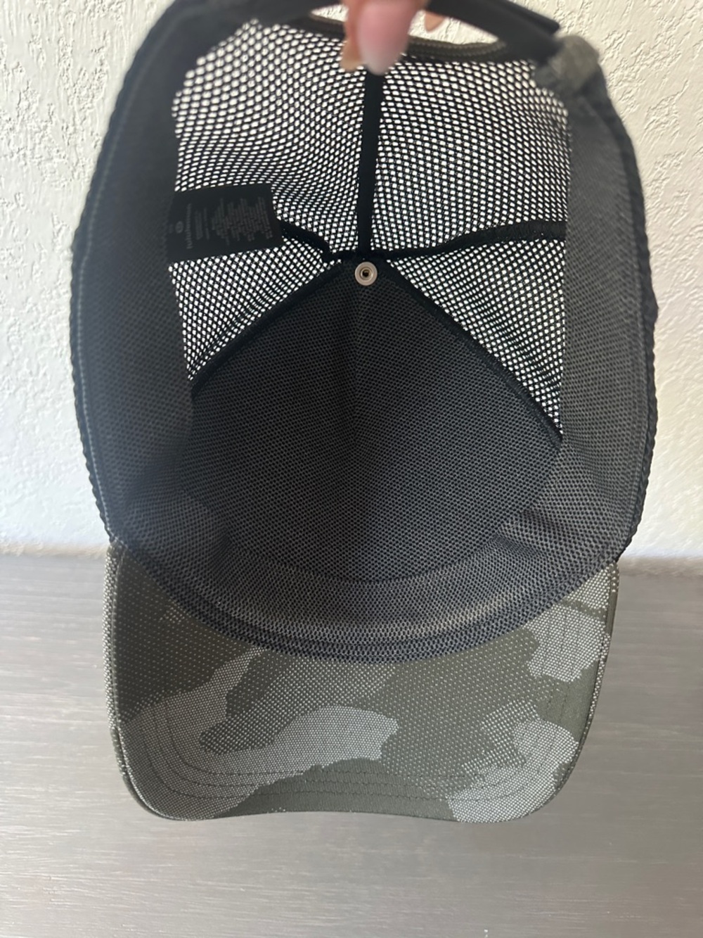 Olive Camo Trucker Cap - Picture 3 of 5